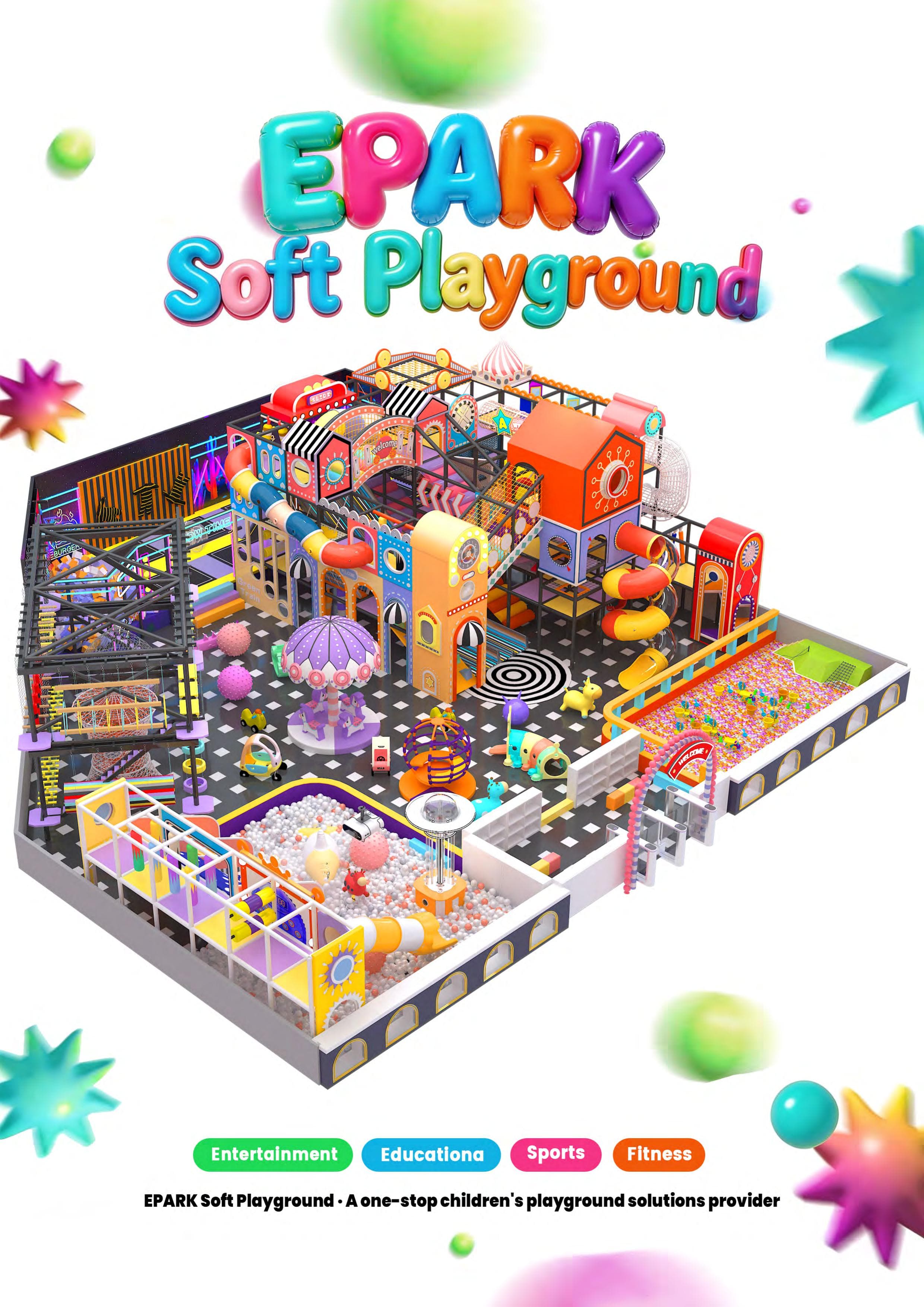 Custom playground 3D layout