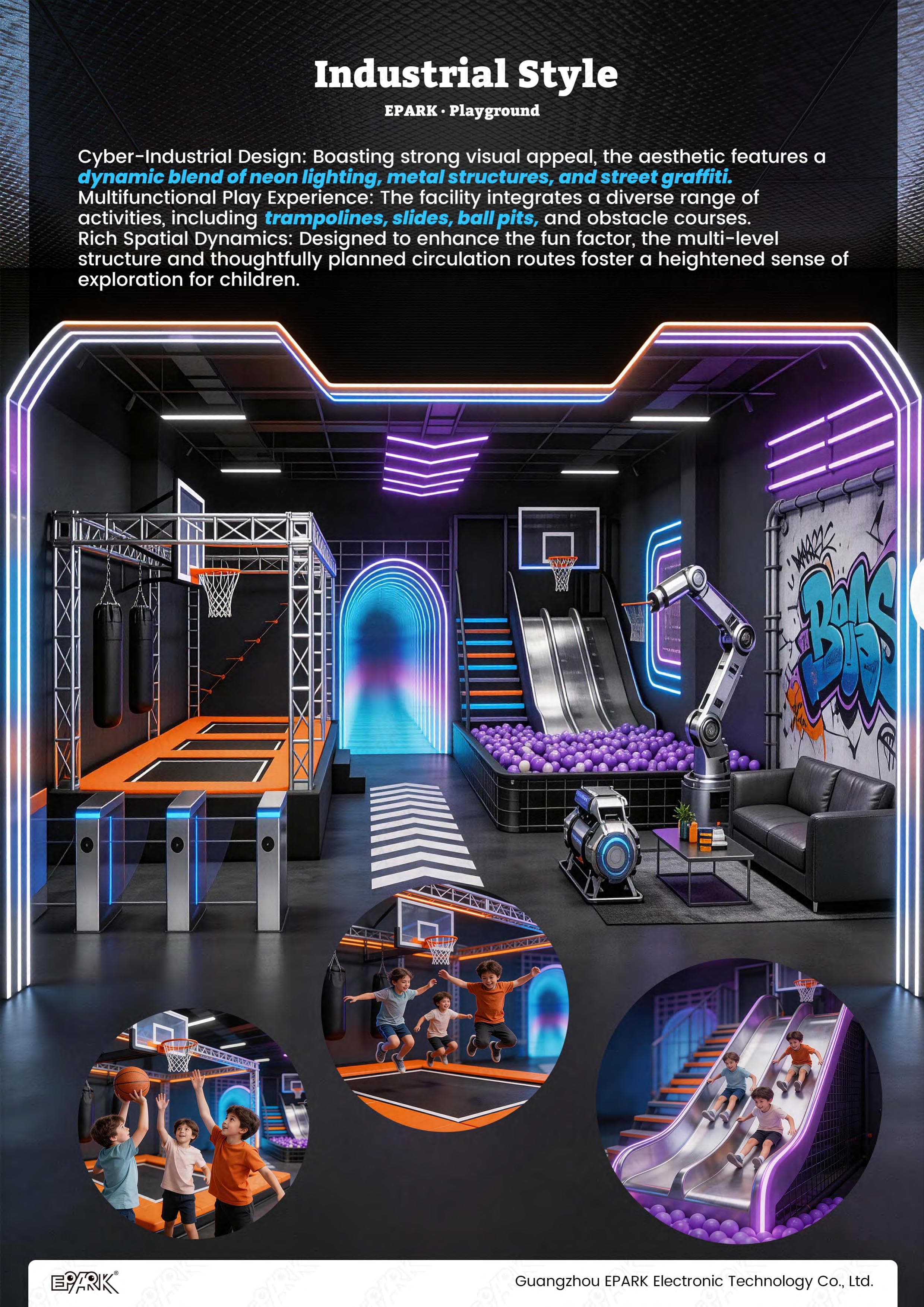 Trampoline Park Equipment