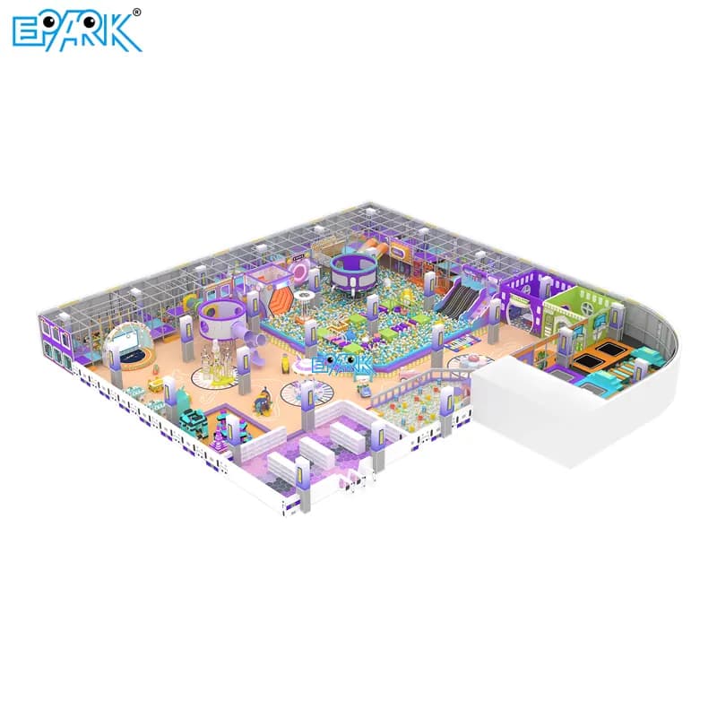 Commercial interactive play concept for a shopping mall venue