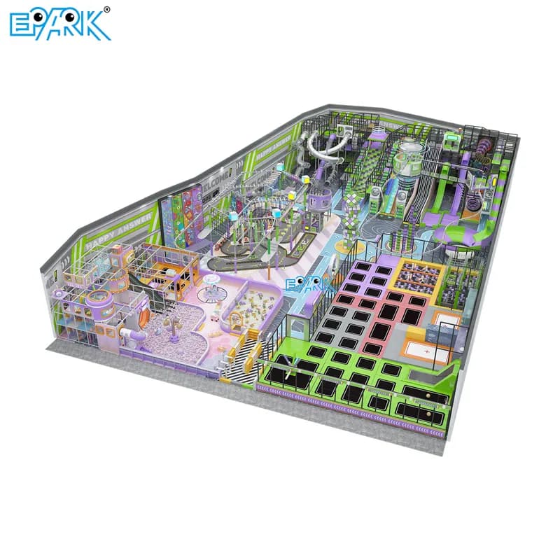 Commercial soft play concept for a shopping mall venue