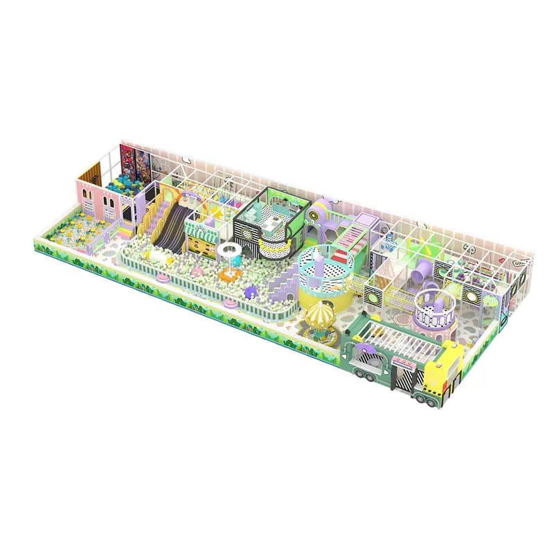 Toddler Play Equipment 3D Project Concept toddler play equipment 280㎡ commercial project concept