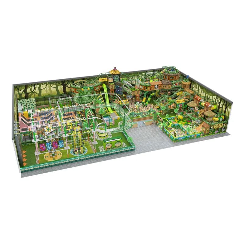 Toddler Play Equipment 3D Project Concept toddler play equipment 1500㎡ commercial project concept